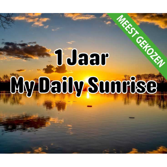1 Jaar My Daily Sunrise